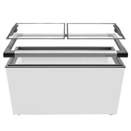 Freezer Horizontal Tampa De Vidro Para Sorvetes E Congelados 180 Litros Nf20lcb - Metalfrio - 1