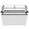 Freezer Horizontal Tampa De Vidro Para Sorvetes E Congelados 180 Litros Nf20lcb - Metalfrio - 1
