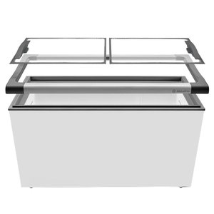Freezer Horizontal Tampa De Vidro Para Sorvetes E Congelados 180 Litros Nf20lcb - Metalfrio