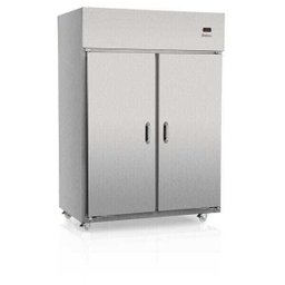 Freezer Inox Vertical Gccs2P Gelopar Freezer Inox 2 Portas Verticais 220V - 1