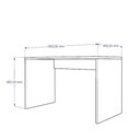 Ver mais imagens de Mesa C/ 2 Baú Organizador de Brinquedos P/ Quarto de Criança Branco