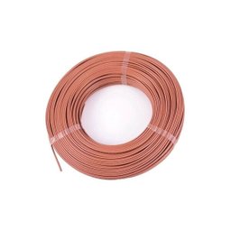 Cabo Fio Elétrico Cordão Paralelo Flex 2x2,5 mm Marrom 100m - 1