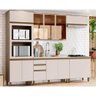 Cozinha Completa Connect 6 Peças (2 Aéreos+2balcões+1paneleiro+1complemento) S-pia Duna-cristal - 1