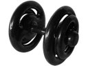 Ver imagem 1 de Dumbbell Emborrachado Treinamento Funcional Academia 14Kg