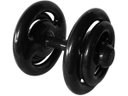 Ver imagem 1 de Dumbbell Emborrachado Treinamento Funcional Academia 18Kg