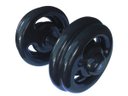 Ver imagem 1 de Dumbbell Emborrachado Treinamento Funcional Academia 20Kg