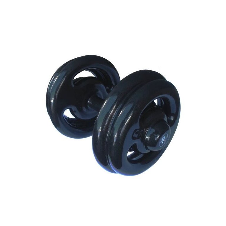 Dumbbell Emborrachado Treinamento Funcional Academia 20Kg Dumbbell Emborrachado Treinamento Funcional Academia 20Kg