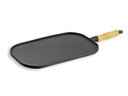 Ver imagem 1 de Bifeteira Chapa Lisa Oval Em Ferro Fundido 16x23 Cm Libaneza