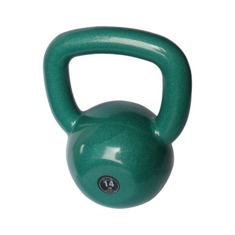 Kettlebell Emborrachado Treinamento Funcional Fitness 14,0kg