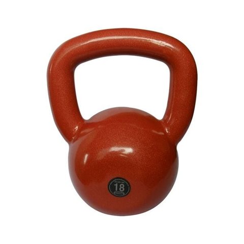 Kettlebell Emborrachado Treinamento Funcional Fitness 18,0kg