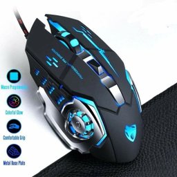 Mouse Gamer Com Fio Led Preto M08 Tek One - 1