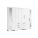 Ver imagem 2 de Guarda Roupa 8 Portas 2ESP 6g Pé Master S. Andirá Bran