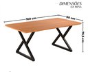 Ver imagem 7 de Mesa Retangular Teixeira Império 160x90cm