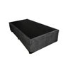 Base Box Baú Solteiro Suede Cinza - 45x78x188 - 3