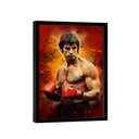 Ver imagem 1 de Quadro Rocky Balboa Pintura -- Br Artes