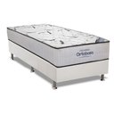 Ver imagem 1 de Cama Box Solteiro: Colchão Espuma Ortobom High Foam + Base CRC Courano White(88x188)