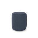 Ver imagem 1 de Puff Redondo Orgânico para Sala Malu Suede Azul Marinho M11 - D’Rossi