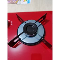 Cooktop a Gás 2 Bocas Mesa de Vidro Vermelho Bivolt Glp - 4
