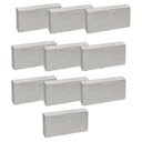 Ver imagem 1 de Tijolo Refratário de 11,4x23x5,1 com 10 Peças - Cerâmica Martins Tijolo Refratario 114x230x51 com 10
