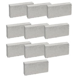 Tijolo Refratário de 11,4x23x5,1 com 10 Peças - Cerâmica Martins Tijolo Refratario 114x230x51 com 10 - 1