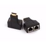 Extensor HDMI 3D 30 Metros Via Cabo de Rede Utp Rj45 Cat5E/6 (Par) - 1