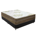 Ver imagem 1 de Cama Box Casal Preto e Colchão Gold Ultragel Molas Ensacadas Ortobom
