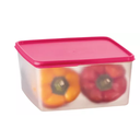 Ver imagem 3 de Tupperware Basic Line 2,5l Caixa Quadrada Cor Rubine Translúcida Tupperware Basic Line 2,5l Caixa Qu