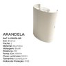 Arandela Lumier Decor 2w 3000k Branca Ip65 Bivolt - 5