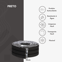 Ver imagem 2 de Painel Ripado Eva Autocolante Preto 10cm - Rolo 30 Metros