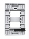 Ver imagem 4 de Placa + Suporte 4x2 2 Postos Infiniti Plus Branco Siena Mg Cor:Branco Siena