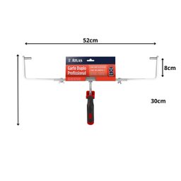 Garfo Suporte Duplo Profissional para Rolos de Tinta - Atlas - 6