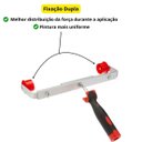 Ver imagem 4 de Garfo Suporte Duplo Profissional para Rolos de Tinta - Atlas