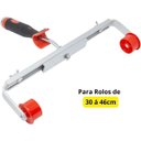 Ver imagem 2 de Garfo Suporte Duplo Profissional para Rolos de Tinta - Atlas