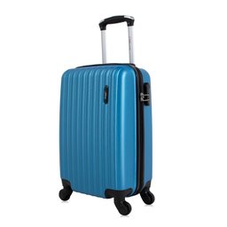 Conjunto de malas de viagem P, M e G Londres Plus Swiss Move Azul - 4