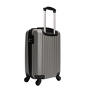 Ver imagem 5 de Mala de viagem bordo pequena 10kg Londres  Swiss Move Prata