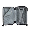 Ver imagem 6 de Mala de viagem bordo pequena 10kg Londres  Swiss Move Prata