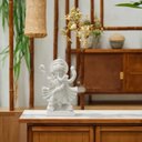Ver imagem 4 de Escultura Decorativa Ganesha em Nataraja Po de Marmore 33,5cm