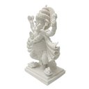 Ver imagem 2 de Escultura Decorativa Ganesha em Nataraja Po de Marmore 33,5cm