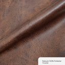 Ver imagem 2 de Cama Japonesa com Cabeceira Corea Seo Casal Nobuck Marrom - Sallar Home