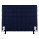 Ver imagem 7 de Cabeceira Cama Box Casal Queen Size Dahlia 160cm com Frame Veludo Azul Marinho - Desk Design