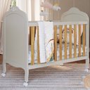Ver imagem 5 de Berço Peroba Elô Americano Off White 100% MDF Bebê Infantil