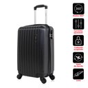 Ver imagem 4 de Mala de Viagem Pequena Preta Com 4 Rodas Londres Swiss Move