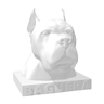 Cane Corso Personalizado Decoração 3D:Branco - 1