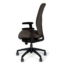 Cadeira Presidente Marelli Around 2766b Preta com Base Polida - 3