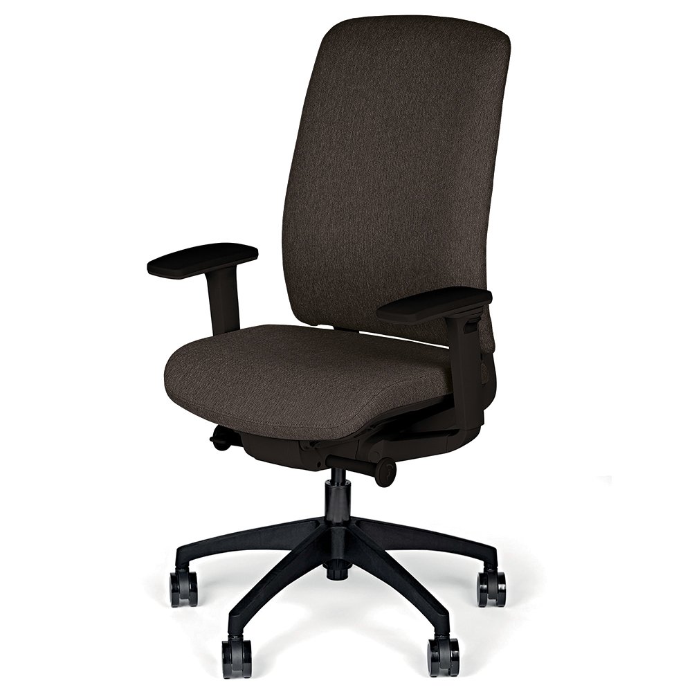 Cadeira Presidente Marelli Around 2766b Preta com Base Polida