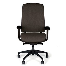 Cadeira Presidente Marelli Around 2766b Preta com Base Polida - 2