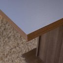 Ver imagem 4 de Conjunto Sala De Jantar Mesa Tampo Madeira 4 Cadeiras Madesa