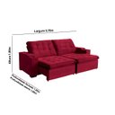Ver imagem 2 de Sofá Londres 5 Lugares 2,70cm- de Casa Décor Estofados