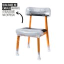 Ver mais imagens de Kit 6 Cadeira de Jantar Madeira Maciça Alice Estofada Premium Ergonomica Confortável Di Franco