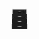 Ver imagem 5 de Gaveteiro Volante New City 4 Gavetas 46,5 cm Preto Gebb Work